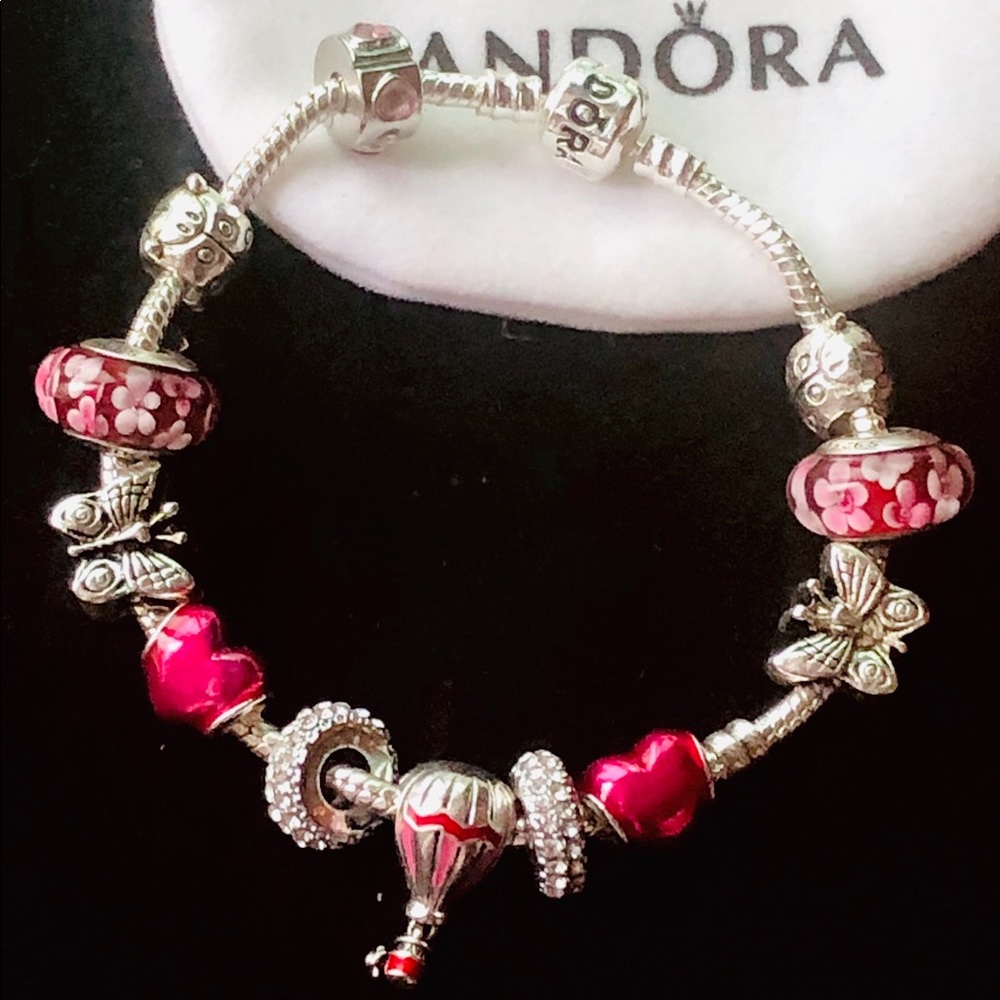 **RESERVED**Pandora hot air balloon bracelet